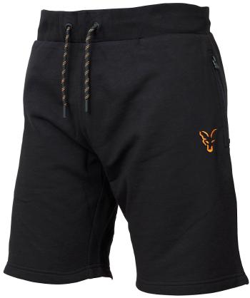 Fox kraťasy collection black orange lightweight shorts-velikost xxxl