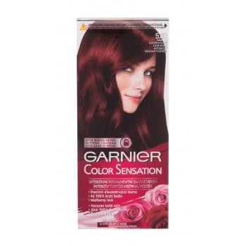 Garnier Color Sensation 40 ml barva na vlasy pro ženy 5,62 Intense Precious Garnet na barvené vlasy; na všechny typy vlasů