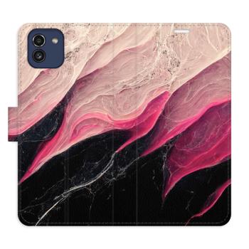 Flipové pouzdro iSaprio - BlackPink Marble - Samsung Galaxy A03