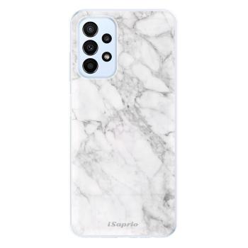 Odolné silikonové pouzdro iSaprio - SilverMarble 14 - Samsung Galaxy A23 / A23 5G