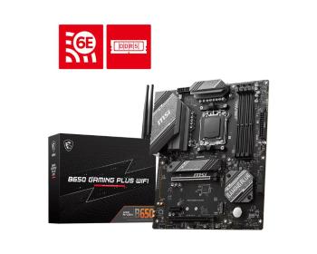 MSI MB Sc AM5 B650 GAMING PLUS WIFI, AMD B650, 4xDDR5, 1xDP, 1xHDMI, ATX