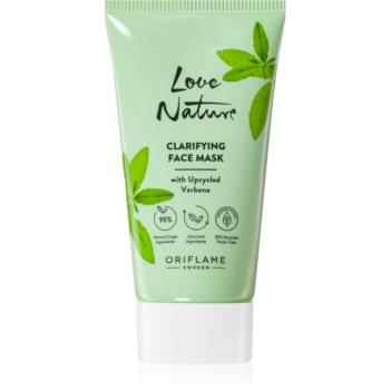 Oriflame Love Nature Upcycled Verbena čisticí pleťová maska 30 ml