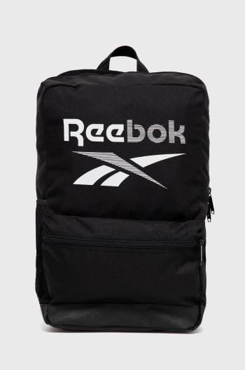 Batoh Reebok GP0181 černá barva, velký, s potiskem