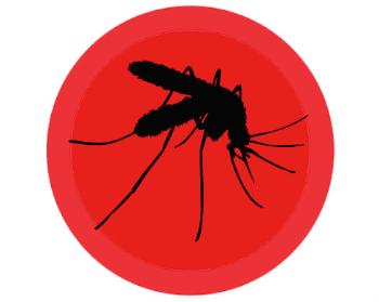Samolepky zákaz - 5ks Komár