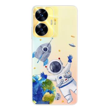 Odolné silikonové pouzdro iSaprio - Space 05 - Realme C55