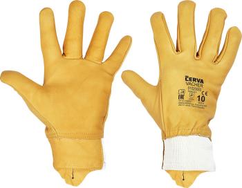 VACHER rukavice žlutá 10