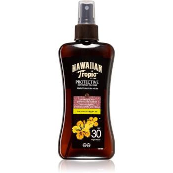 Hawaiian Tropic Protective suchý olej na opalování ve spreji SPF 30 200 ml