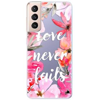 iSaprio Love Never Fails pro Samsung Galaxy S21 (lonev-TPU3-S21)