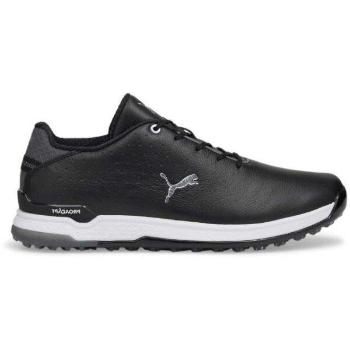 Puma PRO ADAPT ALPHACAT  LEATHER Pánská golfová obuv, černá, velikost 44