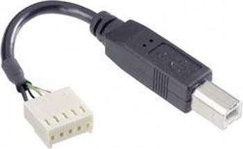 Kabelový USB-B adaptér ESKA 14194, zástrčka rovná