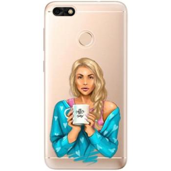 iSaprio Coffe Now - Blond pro Huawei P9 Lite Mini (cofnoblo-TPU2-P9Lm)