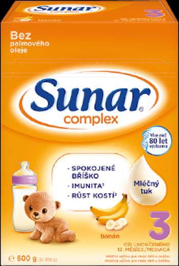 Sunar Complex 3 banán 600 g