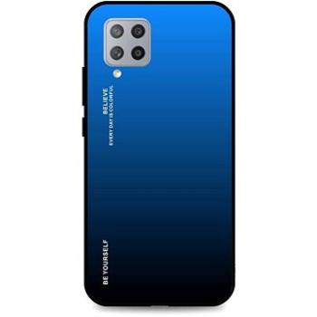 TopQ LUXURY Samsung A42 pevný duhový modrý 55399 (Sun-55399)