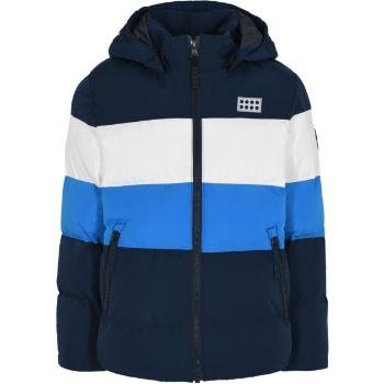 LegoWear LWJIPE 705 JACKET Dětská zimní bunda, modrá, velikost 104