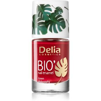 Delia Cosmetics Bio Green Philosophy lak na nehty odstín 611 Red 11 ml