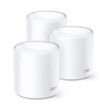 WiFi router TP-Link Deco X20(3-pack) AX1800, WiFi 6, 2x GLAN, / 574Mbps 2,4GHz/ 1201Mbps 5GHz, Deco X20(3-pack)
