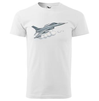 Tričko F-16 Fighting Falcon (Velikost: 5XL, Typ: pro muže)