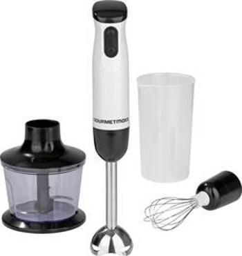 Tyčový mixér GourmetMaxx 06885, 600 W, bílá, černá