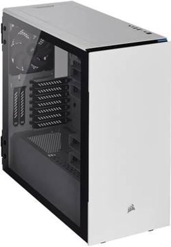 PC skříň midi tower Corsair Carbide 678C Tempered Glass, bílá