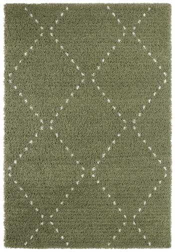 Mint Rugs - Hanse Home koberce Kusový koberec Retro 105199 Forest Green, Cream - 200x290 cm Zelená