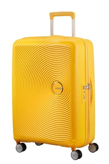 American Tourister Cestovní kufr Soundbox Spinner EXP 97/110 l - žlutá