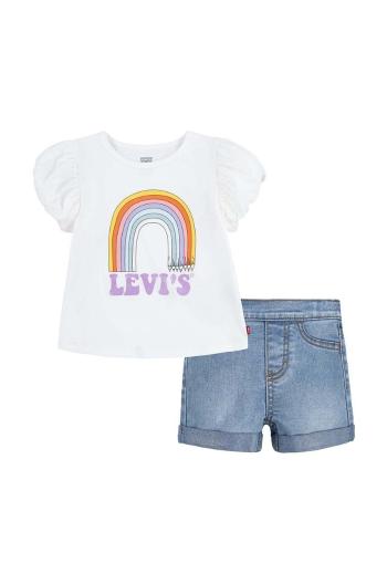 Kojenecká sada Levi's bílá barva