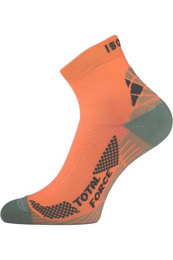 Lasting RTF 200 lososové běžecké ponožky Velikost: (34-37) S ponožky