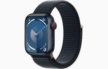 Apple Watch S9 Cell/41mm/Midnight/Sport Band/Midnight