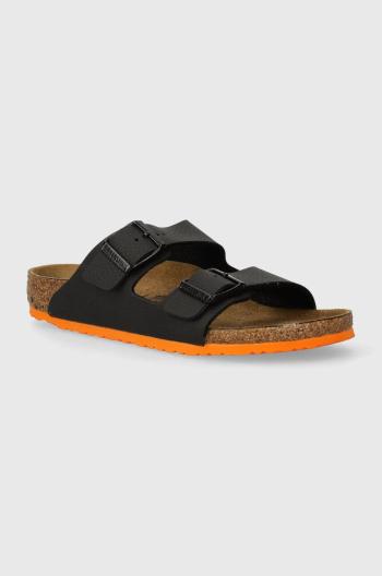 Dětské pantofle Birkenstock Arizona Kids BF Desert černá barva