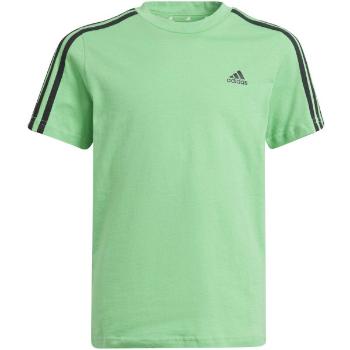 adidas 3S T Chlapecké tričko, zelená, velikost 116