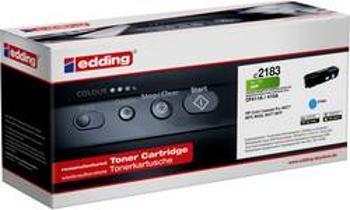 Edding toner náhradní HP 410A (CF411A) kompatibilní azurová EDD-2183