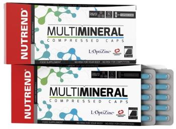 Nutrend MULTIMINERAL COMPRESSED CAPS 60 kapslí