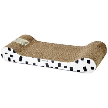 Beeztees Škrabadlo pro kočky kartonové SOFA 49 × 22 × 7,5 cm (8712695166023)