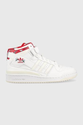 Sneakers boty adidas Originals Forum X Thebe Magugu bílá barva