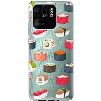 iSaprio Sushi Pattern pro Xiaomi Redmi 10C (supat-TPU3-Rmi10c)