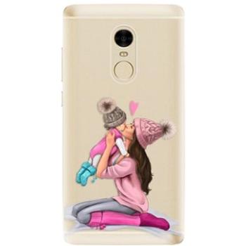 iSaprio Kissing Mom - Brunette and Girl pro Xiaomi Redmi Note 4 (kmbrugirl-TPU2-RmiN4)
