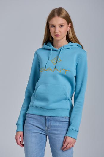 MIKINA GANT D1. COLOR LOCK UP HOODIE modrá S