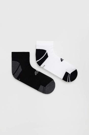 Ponožky 4F 2-pack pánské, černá barva