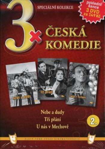 3xČeská komedie 2 (Nebe a dudy / Tři přání / U nás v Mechově) - 3DVD