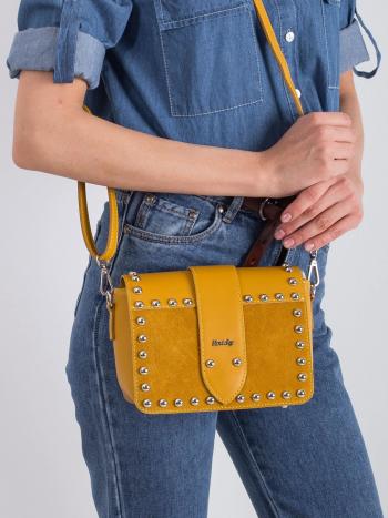 ŽLUTÁ CROSSBODY KABELKA SE CVOKY CE-TR-TWR-74.25P-YELLOW Velikost: ONE SIZE