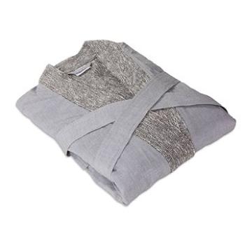 Möve Župan CHARCOAL kimono, šedý, XL + (4013165748317)