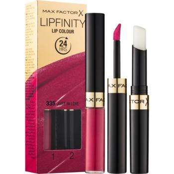 Max Factor Lipfinity Lip Colour dlouhotrvající rtěnka s balzámem odstín 335 Just In Love