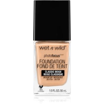 Wet n Wild Photo Focus matující fluidní make-up odstín Classic Beige 30 ml