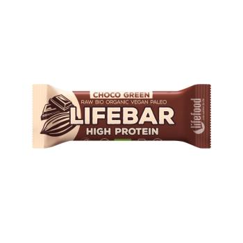 Tyčinka Lifebar protein čokoládová 47 g BIO LIFEFOOD