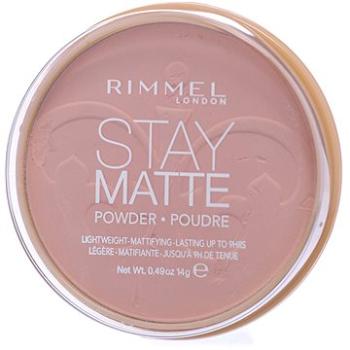 RIMMEL LONDON Stay Matte 002 Pink Blossom 14 g (3607345064512)