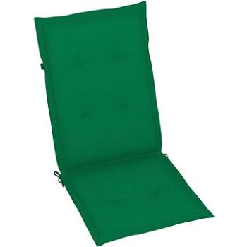 Podušky na zahradní židle 6 ks zelené 120 x 50 x 4 cm (314109)