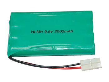 Baterie nabíjecí akupack Ni-MH 9,6V/2000mAh TINKO