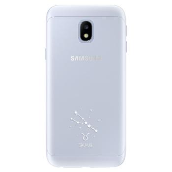 Silikonové pouzdro iSaprio - čiré - Býk - Samsung Galaxy J3 2017