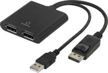 DisplayPort adaptér Renkforce RF-4758087, černá