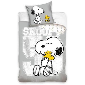 CARBOTEX Dětské povlečení Snoopy a Woodstock, 140 x 200, 70 x 90 cm